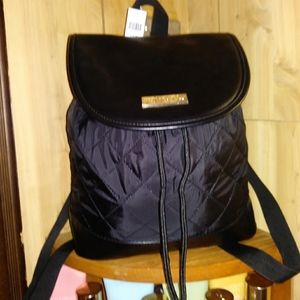 Quilted Backpack Purse